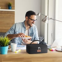 Lifewit Összehajtható Hűtőtáska 4L - Kompakt Fekete Thermo Ebédtáska Férfiaknak és Nőknek - Hordozható Hőszigetelt Táska Piknikhez, Munkába 6