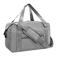 lifwimner Sklopiva putna torba 40x20x25 cm Ručna prtljaga za Ryanair avion Vikend torba za žene i muškarce 20L tamnosiva 1