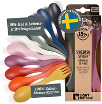 Light My Fire Spork Original 3az1-ben evőeszköz kempingezéshez BPA mentes 1