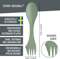 Light My Fire Spork Original 3az1-ben evőeszköz kempingezéshez BPA mentes 2