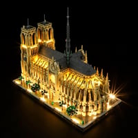 LIGHTAILING LED világítás szett Lego Notre-Dame de Paris 21061 építőkockához 4