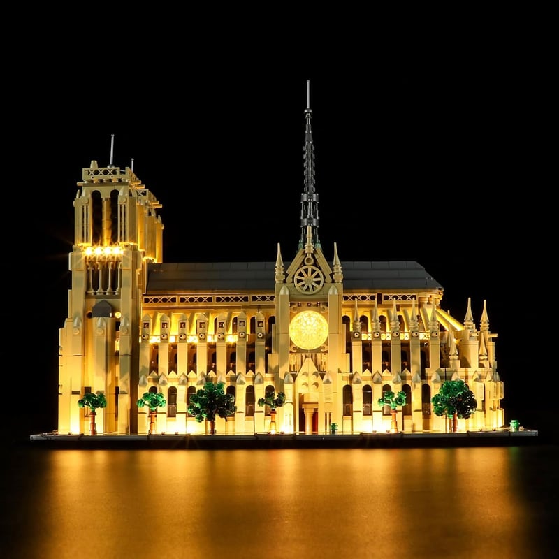 LIGHTAILING LED világítás szett Lego Notre-Dame de Paris 21061 építőkockához