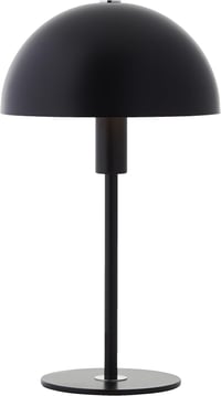 Lightbox Gomba Asztali Lámpa 36 cm, E14 LED, Fekete-Ezüst Fém, Irodai és Hálószobai Lámpa - 36 cm, Black 9