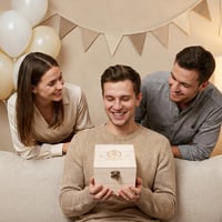 LIGHTEN LIFE Darček k 30. narodeninám pre mužov – 340 ml pohár na whisky s ročníkom 1996 v prémiovej drevenej krabičke, vtipný darček pre neho 7