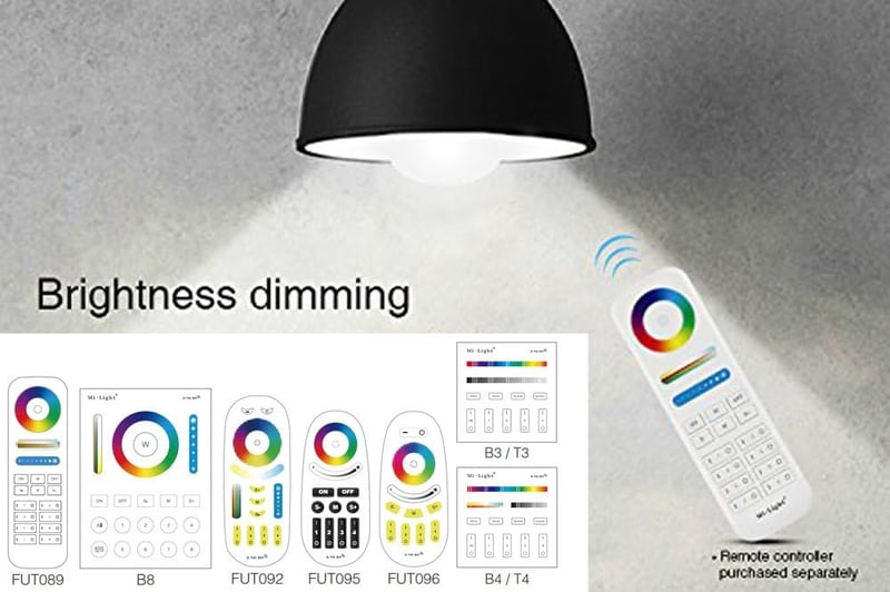 lighteu 9W E27 RGBCCT LED izzó 2.4G vezeték nélküli vezérléssel 850 lumen