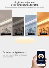 lighteu Miboxer Dual White WiFi LED szalag vezérlő Alexa Google Home hangvezérlés 3