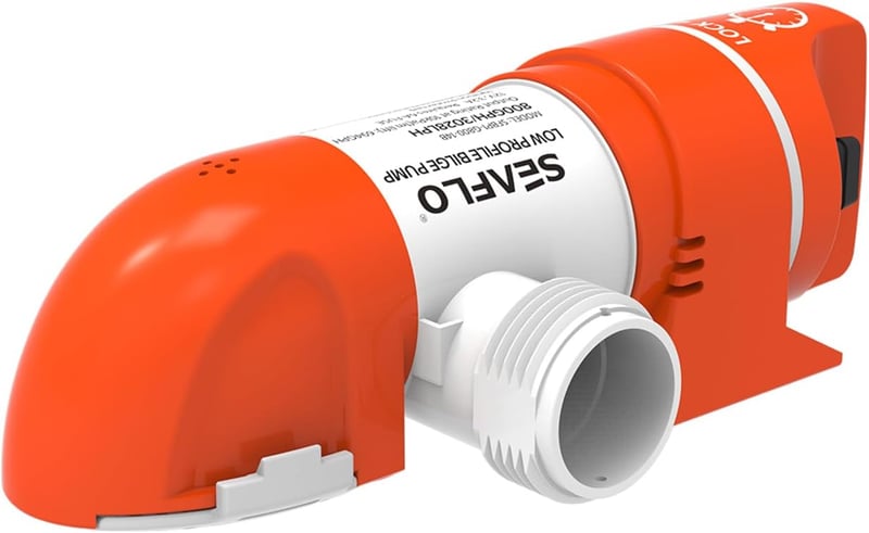 LIGHTEU Seaflo 12V 1100GPH Automata Bilge Szivattyú Időzítővel és Szintérzékelővel - 1100gph14b
