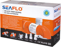 LIGHTEU Seaflo 12V 1100GPH Automata Bilge Szivattyú Időzítővel és Szintérzékelővel - 1100gph14b 3