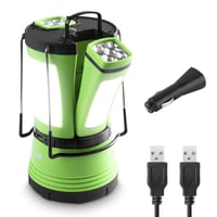 Lighting EVER 600 lumena LED svjetiljka za kampiranje s 2 odvojive ručne svjetiljke, USB i na baterije, za šator, vanjsku upotrebu i u slučaju nestanka struje 2
