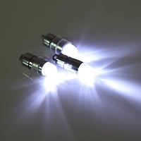 LIHAO 10 Darabos Fehér Papír Lampion Szett LED Világítással Kerek Lámpabúra Esküvői Dekoráció Összehajtható Különböző Méretek 4