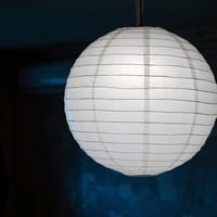 LIHAO 10 Darabos Fehér Papír Lampion Szett LED Világítással Kerek Lámpabúra Esküvői Dekoráció Összehajtható Különböző Méretek 7
