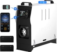 Likaci 5-8KW Diesel Fűtés 12V/24V Bluetooth Távirányítóval és LCD Kijelzővel 1