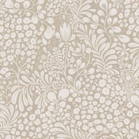 Samolepiaca tapeta LiKiLiKi, kvetinová fólia na nábytok – hnedá – 41 cm x 3 m 2
