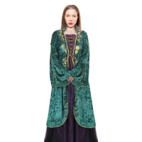 LIKUNGOU Winifred Sanderson Dámsky Stredoveký Zelený Čarodejnícky Kostým Šaty Halloween Karneval Cosplay Kostým Veľkosť M 2