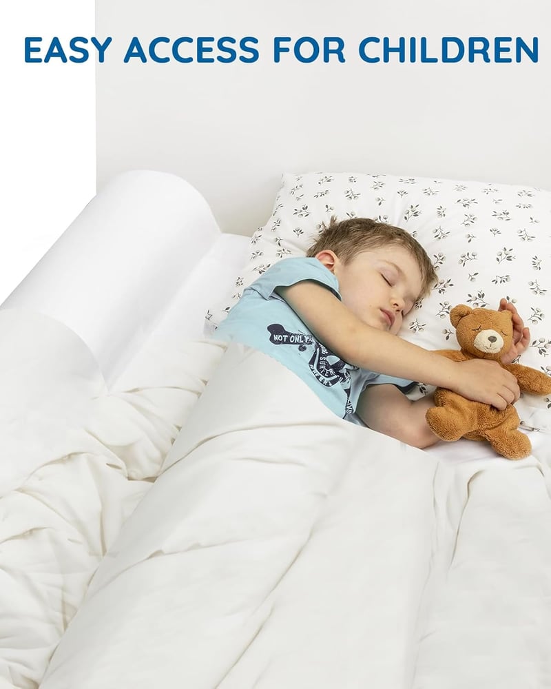 Lilian&Gema 2 db Felfújható Ágyneművédő Sín 130 cm Gyerekágyhoz Utazáshoz