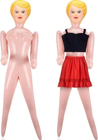 Liliful 150cm Felfújható Baba Lánybúcsú Halloween Parti Dekoráció 1