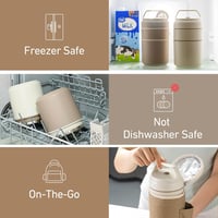 Lille Home 600ml Rozsdamentes Ételhordó Bento Box 2 Szintes Hőtartó Uzsonnás Tároló 6