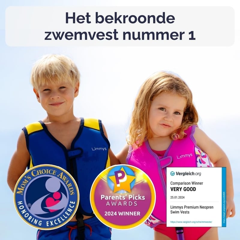 Limmys gyerek úszódzseki állítható úszósegítő 8 levehető panellel CE tanúsított