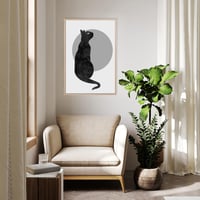 Sada nástenných rámov na obrazy lincoolart, 3 ks, 40x60 cm, drevené MDF rámy vo vzhľade orecha s nerozbitným akrylovým sklom, na plagáty, fotografie a dekoráciu na stenu 4