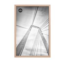 Sada nástenných rámov na obrazy lincoolart, 3 ks, 40x60 cm, drevené MDF rámy vo vzhľade orecha s nerozbitným akrylovým sklom, na plagáty, fotografie a dekoráciu na stenu 2