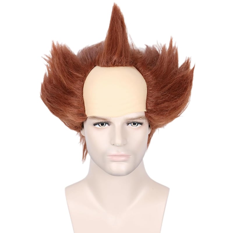 Linfairy Unisex Rövid Bohóc Paróka Halloween Jelmez Felnőtteknek