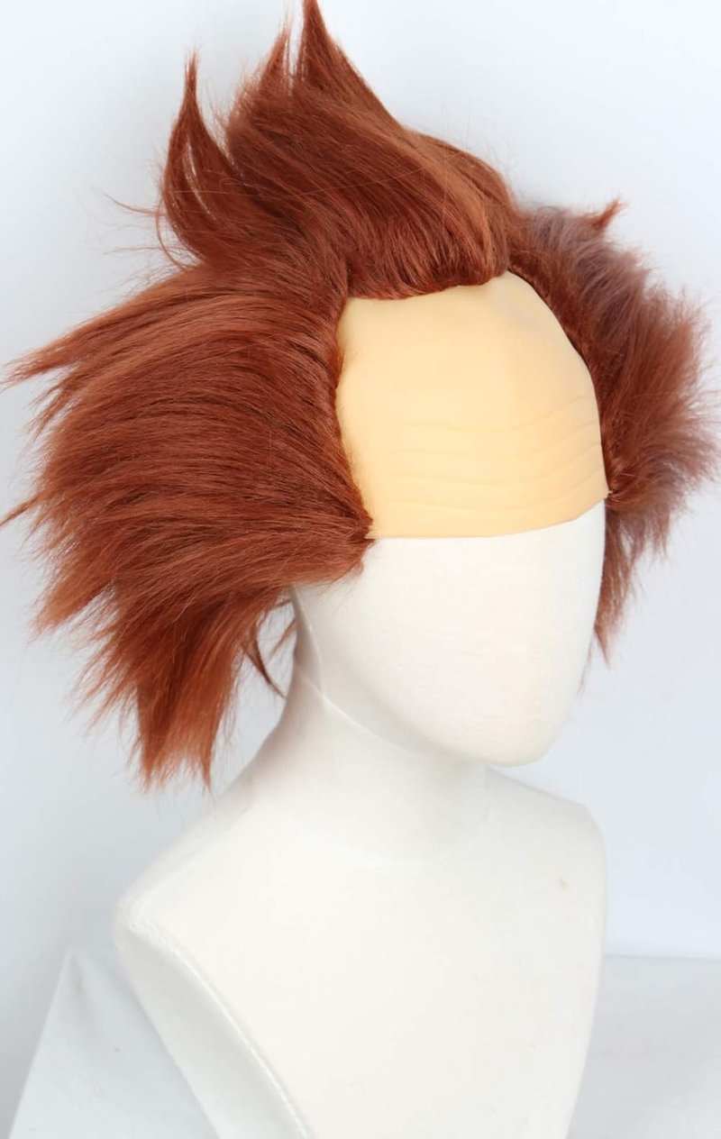 Linfairy Unisex Rövid Bohóc Paróka Halloween Jelmez Felnőtteknek