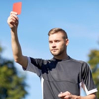 LINGJIA 2db Sárga-Piros Játékvezető Kártya Füttyöggel Futballhoz Sportfelszerelés 7