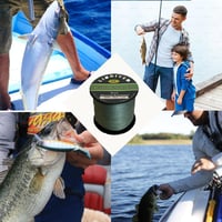 LinHiver Fonott Horgászzsinór 20-100 lbs Erős Kopásálló Vékony Alacsony Nyúlás 7
