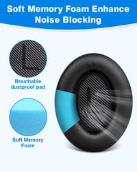 Pernițe pentru căști Link Dream pentru Bose QuietComfort 35, QC35 și QC35 II - Pernițe de schimb - Negru 4