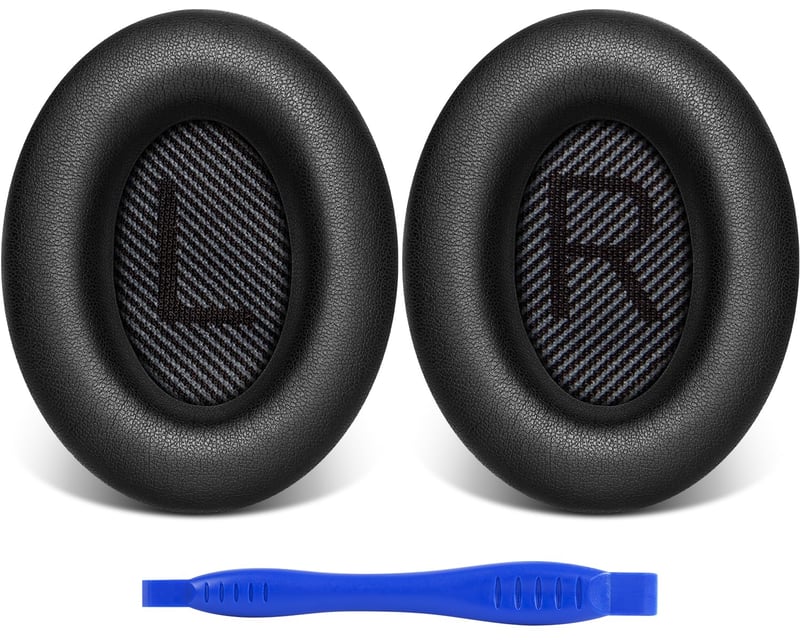 Pernițe pentru căști Link Dream pentru Bose QuietComfort 35, QC35 și QC35 II - Pernițe de schimb - Negru