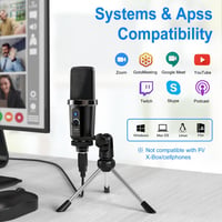 Link Dream DM19 USB kondenzátor mikrofon, kardioid, állvánnyal, némítógombbal 2
