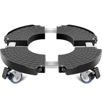 Linkax kerek virágtartó görgős alátét állítható - 40-56 cm - 150 kg teherbírás 1