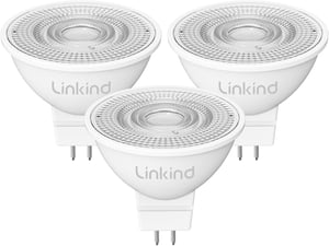 Linkind 12V LED Spot žarulja GU5.3 3,4W Topla Bijela MR16 3 kom
