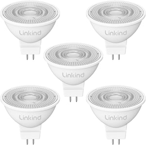 Linkind GU5.3 LED žarulja 3.4W 2700K toplo bijela MR16 12V 5 kom