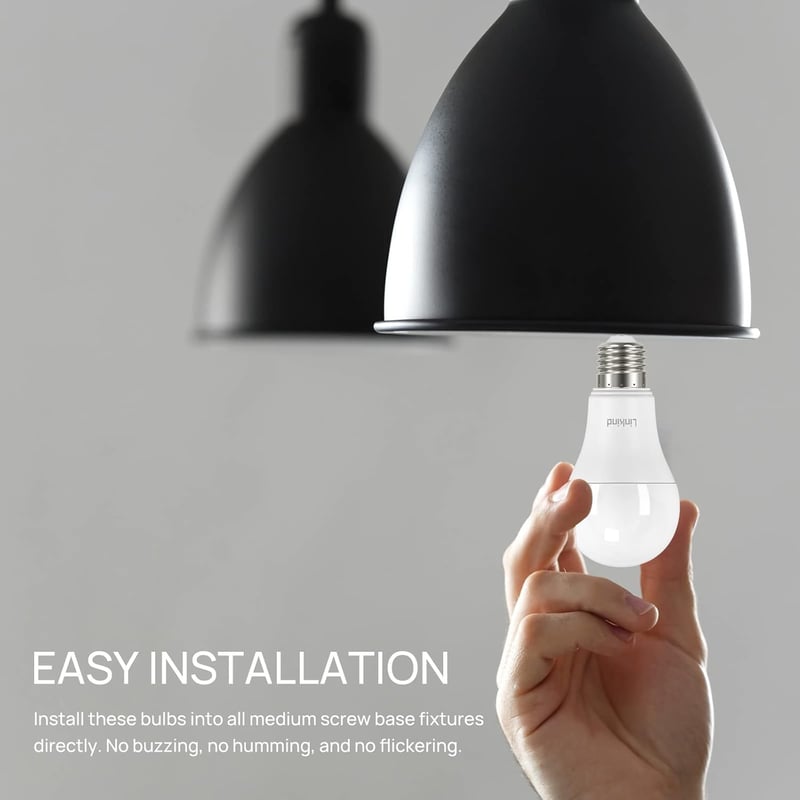 Linkind 13W E27 LED izzó 5000K nappali fehér, 1521 lm, 3 db csomag