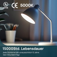 Linkind E14 LED Golf P45/G45 Izzó 4.9W, 500 Lumen, 5000K Nappali Fehér, 40W Helyettesítő, Energiatakarékos Csepp Forma, 6 Darabos Csomag 7