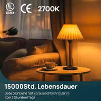 Linkind E14 LED Izzó 7.2W, 60W Helyettesítő, 2700K Meleg Fehér, P45/G45 Csepp Alakú, 806 Lumen, 6 Darabos Csomag 7