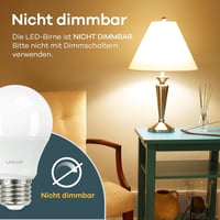 Linkind E27 LED Izzó 13.7W - 100W Hagyományos Izzó Helyett, 1521 Lumen, 2700K Meleg Fehér, 220° Szórási Szög, Beltéri Használatra, 6 Darabos 4