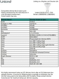 Linkind GU10 7W LED izzó meleg fehér fényforrás 10