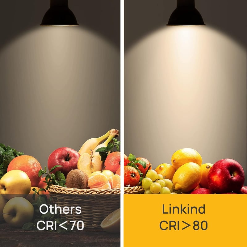 Linkind GU10 7W LED izzó meleg fehér fényforrás