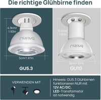 Linkind GU5.3 Dimmelhető LED Izzó 5.5W, 50W Ekvivalens, 2700K Meleg Fehér, 12V AC/DC MR16 Spotlámpa, 36° Szórási Szög, 465 Lumen, 5 db 4
