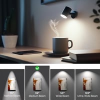 Linkind GU5.3 LED Spotlámpa, 5W, 520 Lumen, 5000K Nappali Fehér, 36° Szögű, 12V, Energiatakarékos MR16 Izzó, Beltéri Használatra, 5 Darabos  6