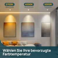 Linkind GU5.3 MR16 LED 5W izzó, 12V, 2700K meleg fehér, 36° szórási szög, 520 lumen, 50W helyettesítő, 5 darabos csomag 5