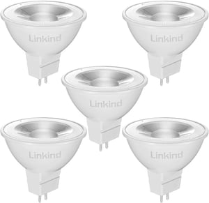 Linkind GU5.3 MR16 LED žarulja 5W: 3x 5W, 12V, 2700K topla bijela, 36°, 520 lm