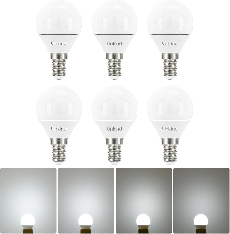Linkind P45 LED Lámpa - Kompakt Beltéri Világítás, Energiatakarékos Izzó, 140g Könnyű Kivitel, Hosszú Élettartamú Fényforrás