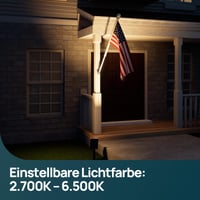 Solárne záhradné reflektory Linkind SL5C Smart RGB, 4 ks – Ovládanie cez aplikáciu, 16 miliónov farieb, vodoodolnosť IP65, vonkajšie osvetlenie chodníkov a príjazdových ciest 10