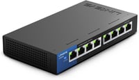 Linksys LGS108-EU 8 portos Gigabit hálózati switch fém házban 1