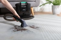 Linsar Kárpittisztító Gép Szívó Permetezős Kanapé Autó Lépcső Szőnyeg Tisztítás 400W 7