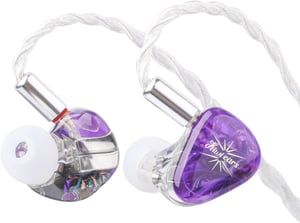 LINSOUL Kiwi Ears Orchestra Lite 8BA in-ear slušalice (IEM) s ljubičastom pločicom