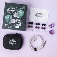 LINSOUL Kiwi Ears Orchestra Lite 8BA In-Ear Monitor IEM Lila Faceplate 8